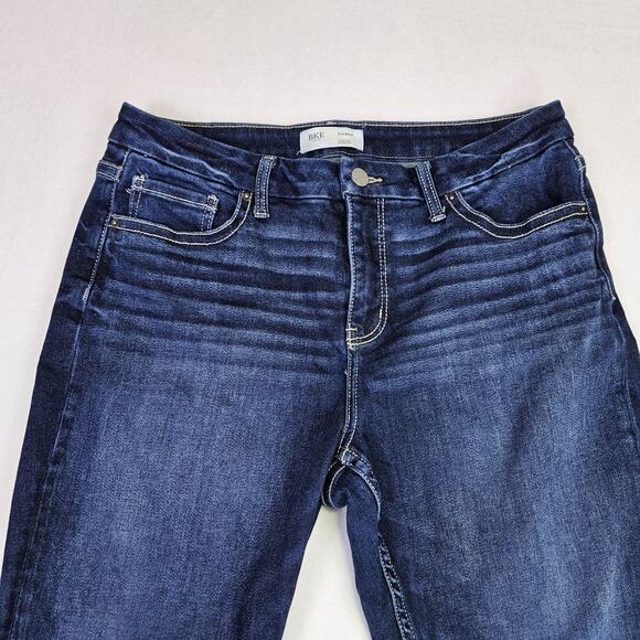 BKE Jeans Women 30 Gabby Curvy Fit Boot Cut High Rise Stretch Denim BGK614R Blue - Picture 8 of 16
